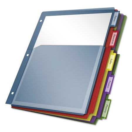 Expanding Pocket Index Dividers,PK5